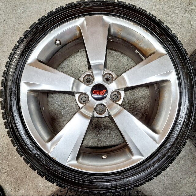スバル WRX STI 純正 ホイールタイヤ スタッドレス GRB 8.5J | www