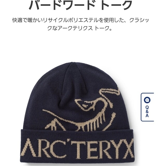 ARC'TERYX アークテリクス バードワード トーク ニット帽 - ニット