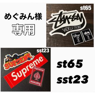 ステューシー(STUSSY)の💌めぐみん様専用 STUSSY & SUPREME  ■st65 /sst23(その他)