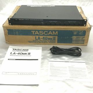 《メーカー保証付き・アウトレット品》 TASCAM タスカム LA-40MKIII アンバランス/バランス ラインコンバーター 各4系統装備(その他)