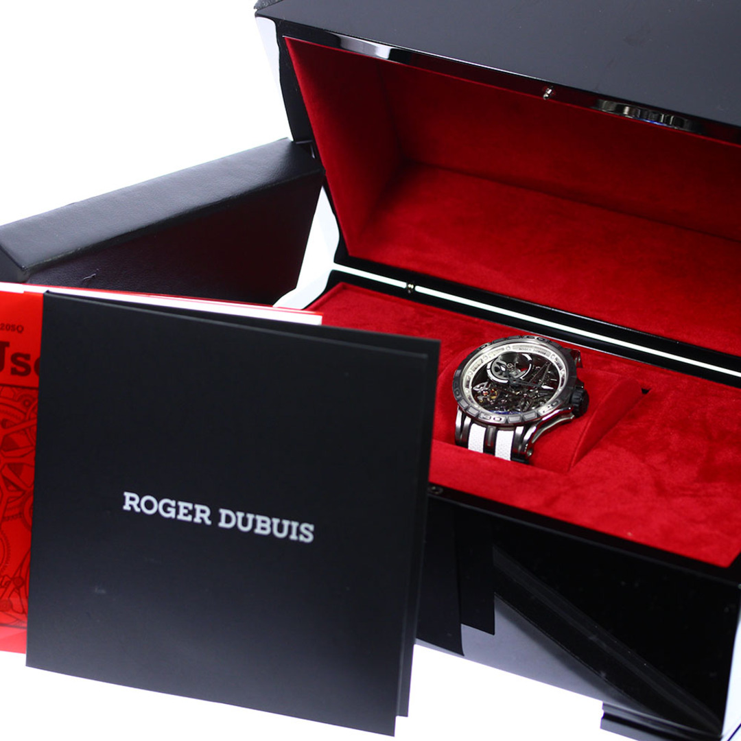 ROGER DUBUIS(ロジェデュブイ)のロジェ・デュブイ ROGER DUBUIS DBEX0946 エクスカリバー スパイダー ジャパンリミテッド 限定28本 メンズ 美品 内箱・保証書付き_709573 メンズの時計(腕時計(アナログ))の商品写真