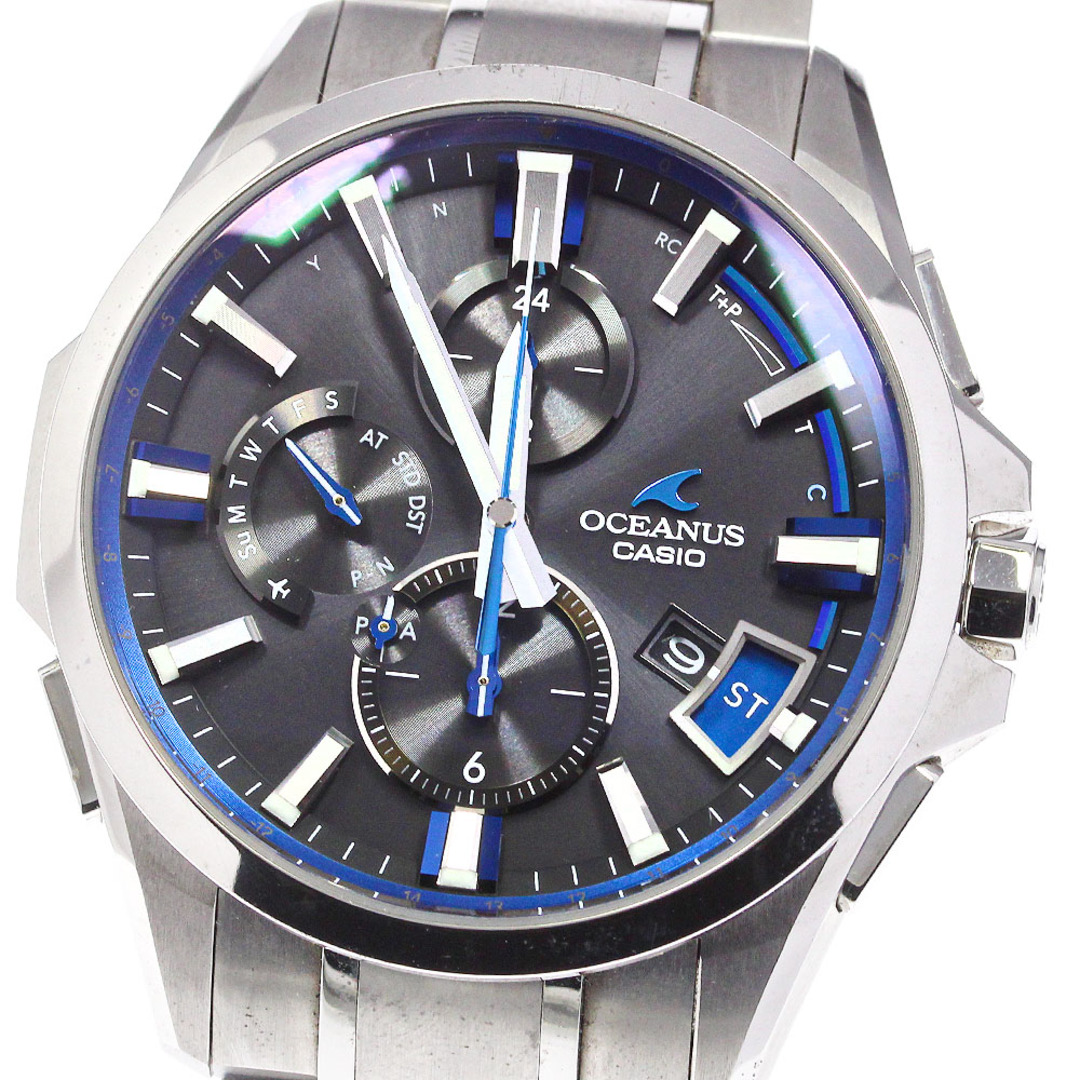 【CASIO】カシオ オシアナス OCW-G2000-1AJF ソーラー電波 メンズ_738367【ev10】