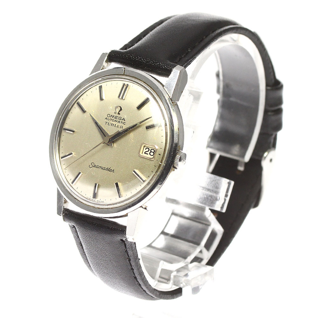 ☆訳あり 【OMEGA】オメガ シーマスター クロノグラフ Cal.1040 Ref.176005 自動巻き メンズ_719532【ev20】