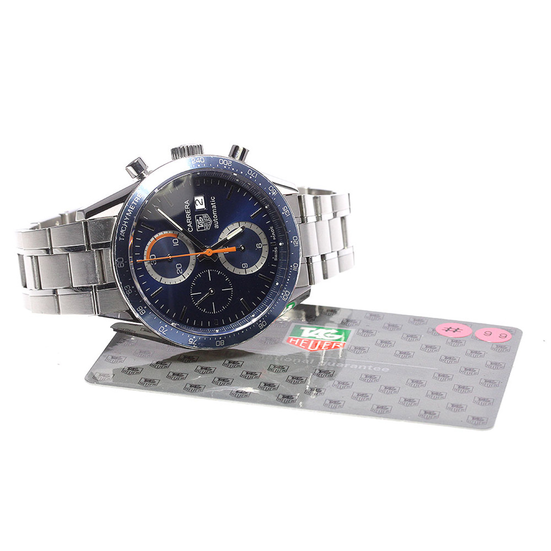 TAG HEUER CV2015-3 カレラ クロノグラフ 腕時計 SS SS メンズ