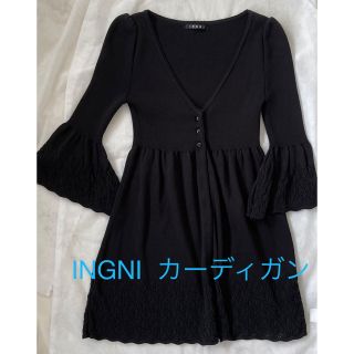 イング(INGNI)のINGNI  カーディガン　M(カーディガン)