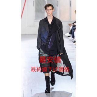 ヨウジヤマモトプールオム(Yohji Yamamoto POUR HOMME)のヨウジヤマモト 20ss 前二重ドレスコート  22ss 22aw 23ss(チェスターコート)