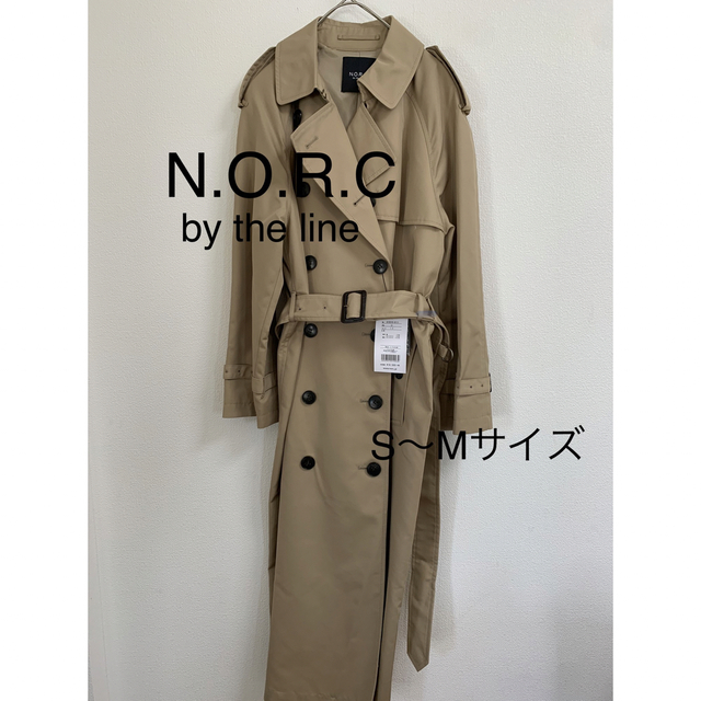 N.O.R.C    N.O.R.C bytheline トレンチコート ブラウン S〜Mの