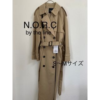 N.O.R.C - 3126 N.O.R.C bytheline トレンチコート ブラウン S〜Mの N.O.R.C - 3126 N.O.R.C bytheline トレンチコート ブラウン S〜Mの