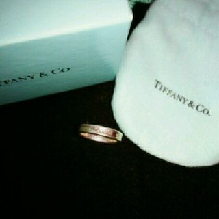 ティファニー(Tiffany & Co.)の Tiffany & Co.  [正規品] 刻印リング(リング(指輪))