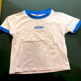 アナップガール(ANAP GiRL)のANAPGiRL 140 XS 半袖Tシャツ ピンク　青(Tシャツ/カットソー)