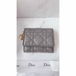 クリスチャンディオール(Christian Dior)の美品🌟⋆꙳Dior レディディオール ロータスウォレット 三つ折財布(財布)