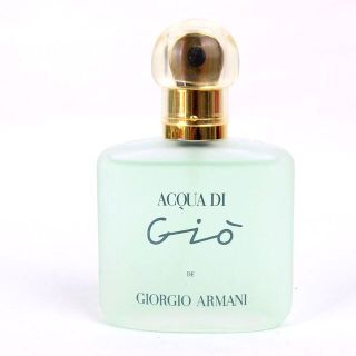 ジョルジオアルマーニ(Giorgio Armani)のジョルジオアルマーニ 香水 アクアディジオ オードトワレ EDT フランス製 若干使用 フレグランス レディース 50mlサイズ GIORGIO ARMANI(香水(女性用))