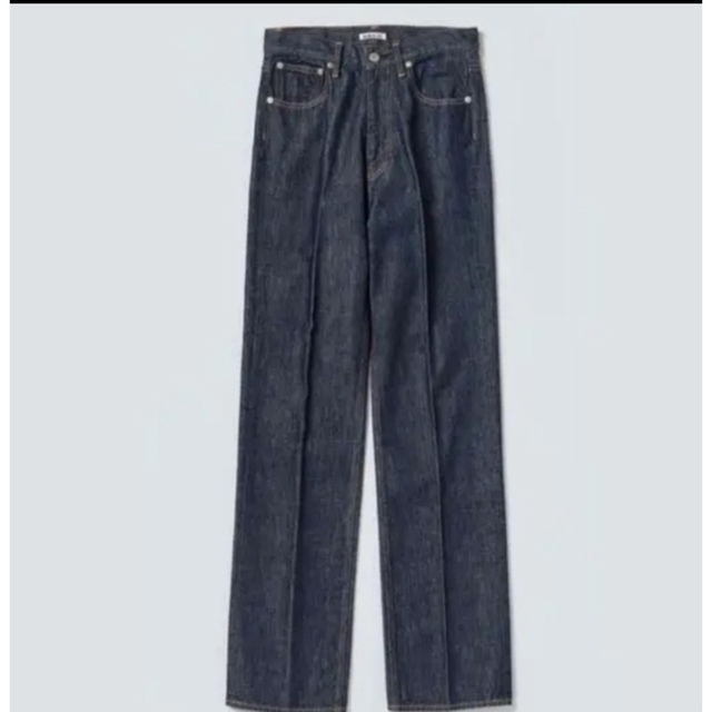 AURALEE(オーラリー)のauralee HARD TWIST DENIM 5P PANTS レディースのパンツ(デニム/ジーンズ)の商品写真