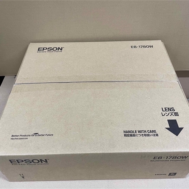 EPSON(エプソン)のEPSON  ビジネスプロジェクター EB-1780W スマホ/家電/カメラのテレビ/映像機器(プロジェクター)の商品写真