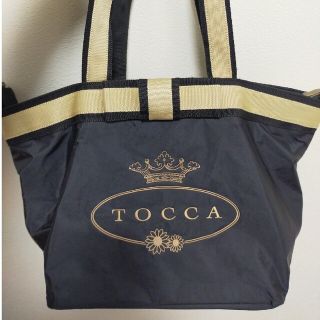 TOCCA　マザーズバック　黒×ゴールド　本日のみさらに値下げ中