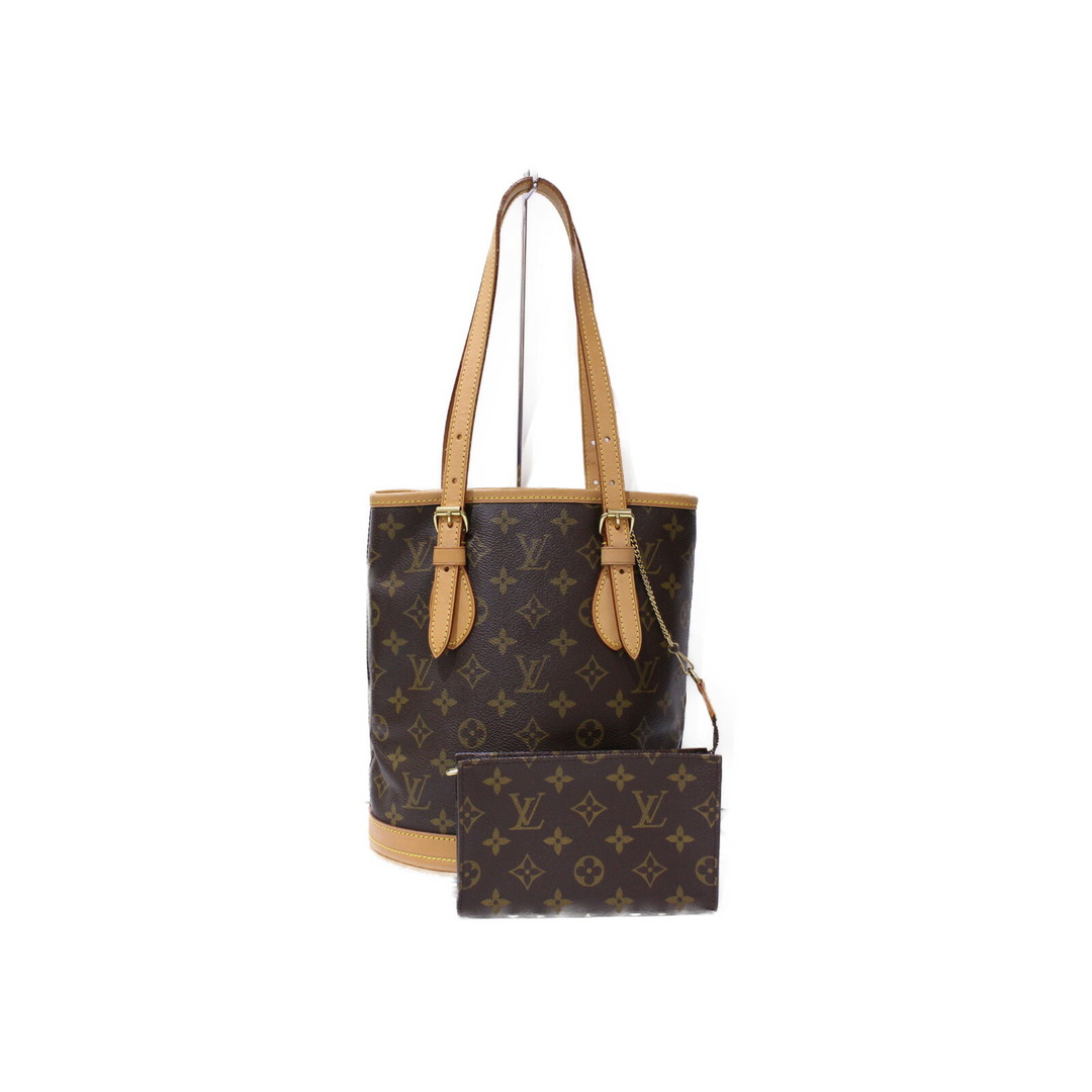 上品】 LOUIS VUITTON プチ・バケット バケットPM M42238 モノグラム