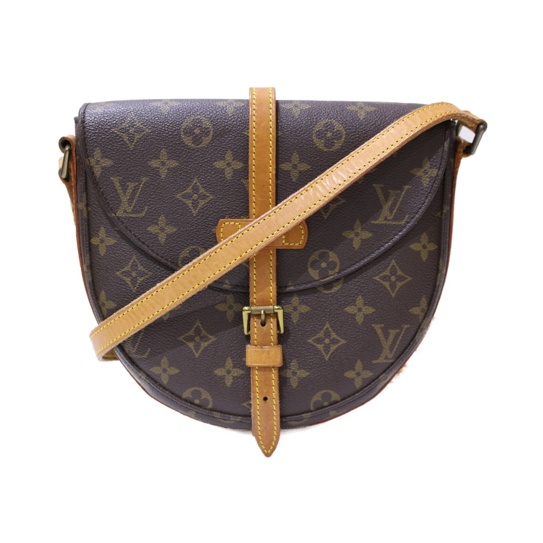 LOUIS VUITTON　シャンティMM　M51233　モノグラム　ショルダーバッグ　コンパクト　ポケベタあり　レディース　シンプル　ギフト　プレゼント包装可