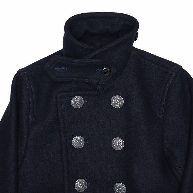 WTAPS 14AW ウールメルトン Pコート 1 美品 ダブルタップス - ピーコート