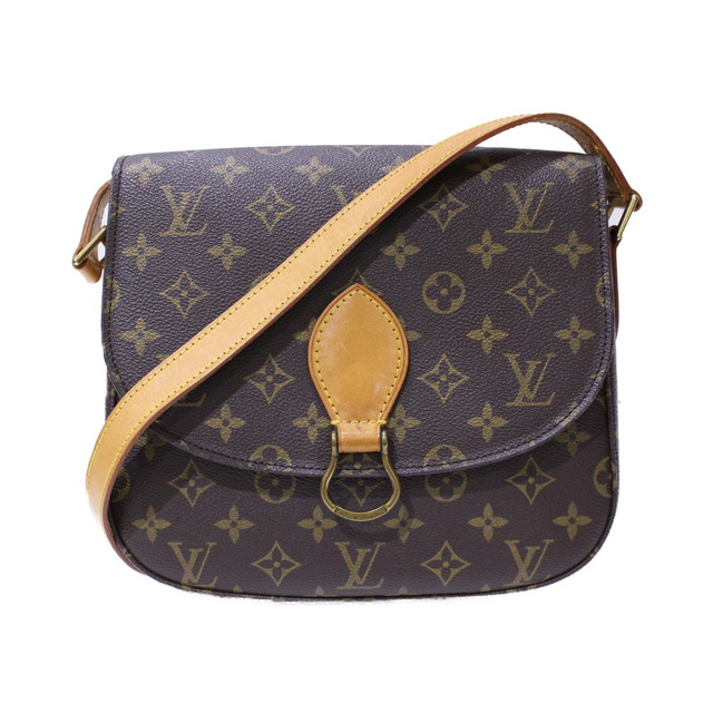 LOUIS VUITTON　サンクルーGM　M51242　モノグラム　ショルダーバッグ　レディース　廃盤　シンプル　ギフト　プレゼント包装可　【中古】