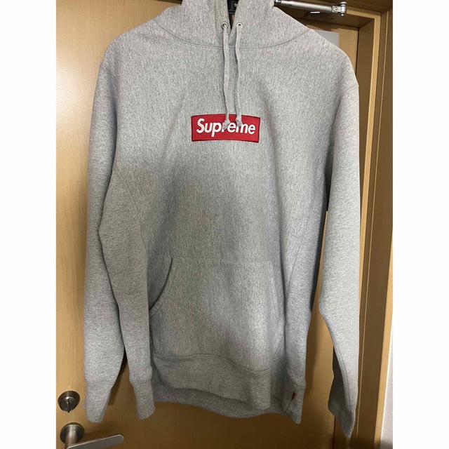 Supreme - supreme box logo fooded sweatshirt Lサイズ