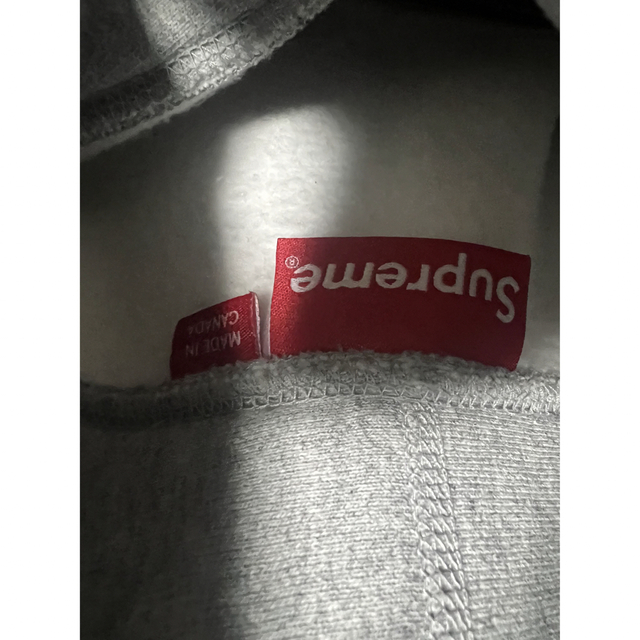 supreme box logo fooded sweatshirt Lサイズ