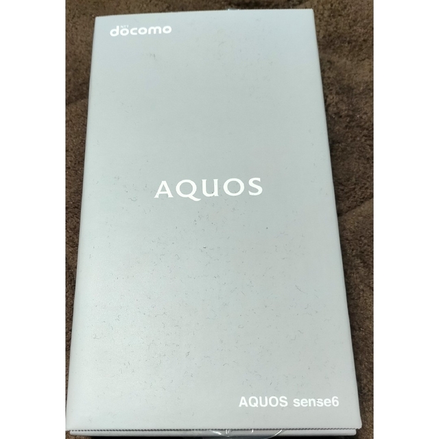 値下げ 新品docomo AQUOS sense6 黒  SIMフリー