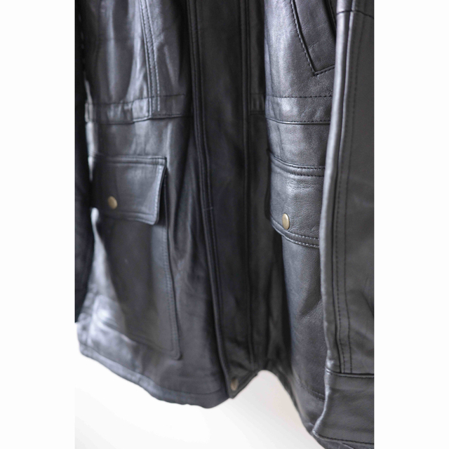 stein(シュタイン)のhalf coat leather jacket ハーフコートレザージャケット メンズのジャケット/アウター(レザージャケット)の商品写真