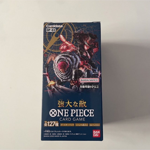 ONE PIECE(ワンピース)のONE PIECE 強大な敵 OP-03 ワンピースカードゲーム エンタメ/ホビーのトレーディングカード(Box/デッキ/パック)の商品写真