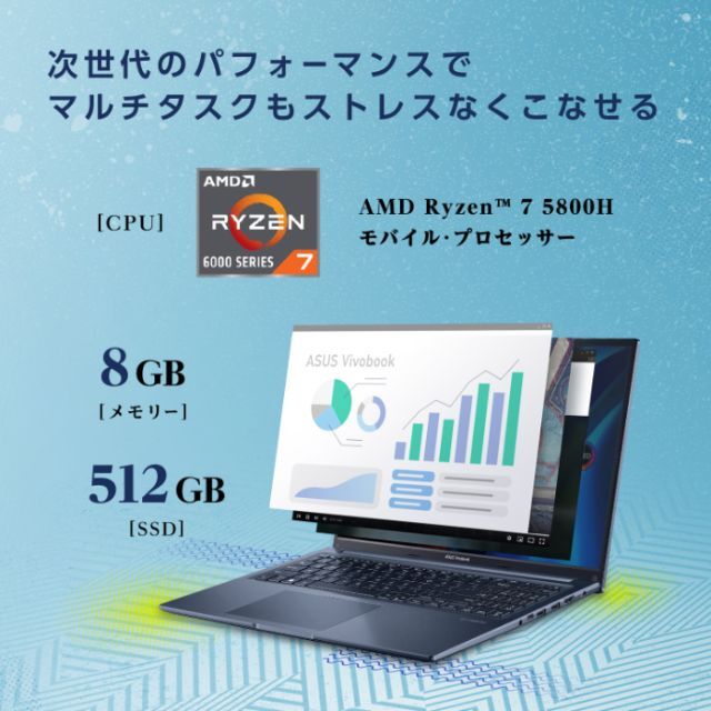 新品 Office H&B2021搭載プレミアムノート Vivobook 16X