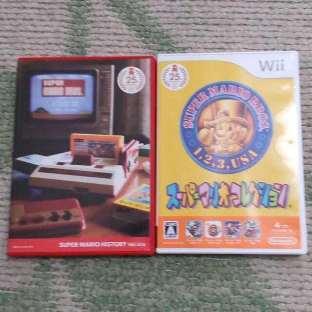 Wii(ウィー)のスーパーマリオコレクション スペシャルパック エンタメ/ホビーのゲームソフト/ゲーム機本体(家庭用ゲームソフト)の商品写真