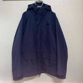 HELLY HANSEN マウンテンパーカー　シルバー　銀　y2k テック　M