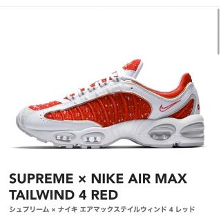 【極美品】28.5cm Supreme NIKE TAILWIND テイル (スニーカー)