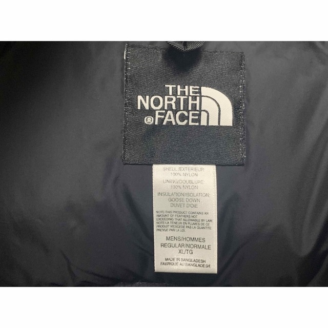 激レア THE NORTH FACE センターロゴ ヌプシ ベスト グレー XL