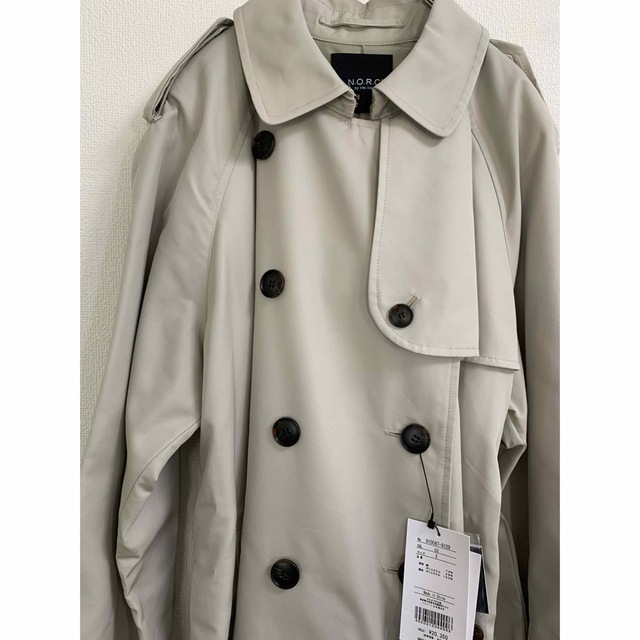 N.O.R.C - 3132 N.O.R.C bytheline トレンチコート ベージュ M N.O.R.C - 3132 N.O.R.C bytheline トレンチコート ベージュ M