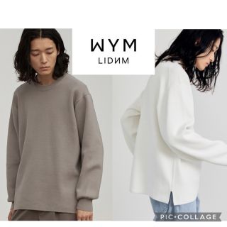 リドム(LIDNM)のWYM LIDNM MILANO RIB HEAVY WEIGHT POKNIT(ニット/セーター)