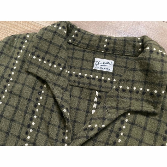 Tenderloin テンダーロイン woolカーキジャケット-
