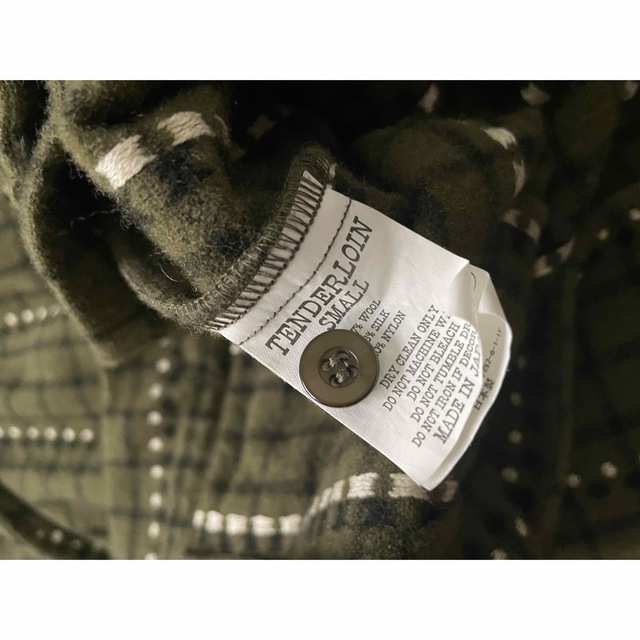 TENDERLOIN(テンダーロイン)のTenderloin テンダーロイン woolカーキジャケット メンズのジャケット/アウター(ブルゾン)の商品写真