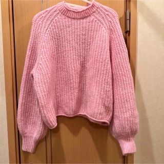 ザラ(ZARA)のZARA ピンク　ニット(ニット/セーター)