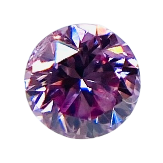 最高の品質 FANCY INTENSE PURPLISH PINK 0.032ct RD その他