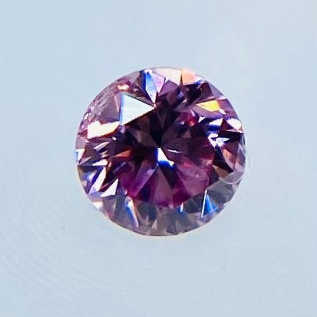 FANCY INTENSE PURPLISH PINK 0.032ct RD-