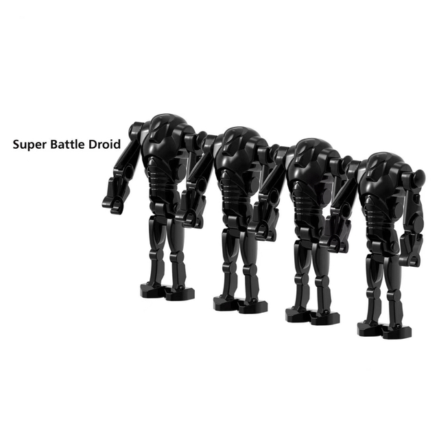 ミニフィグ スターウォーズ キャラクター バトル・ドロイド 8体 ミニフィグ スターウォーズ キャラクター バトル・ドロイド 8体