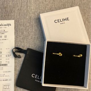純正超高品質 たけのこ様専用 セリーヌ CELINE ノットスモールフープ