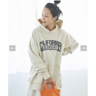 プラージュ(Plage)の美品【MIXTA/ミクスタ】SP HOOD スウェット(トレーナー/スウェット)