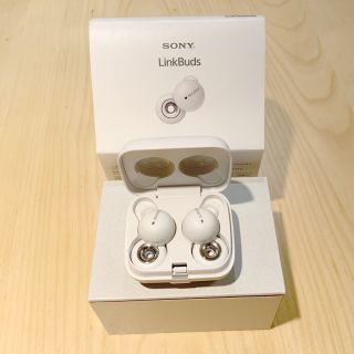 ソニー(SONY)のSONY ワイヤレスイヤホン LinkBuds ホワイト WF-L900 (W)(ヘッドフォン/イヤフォン)