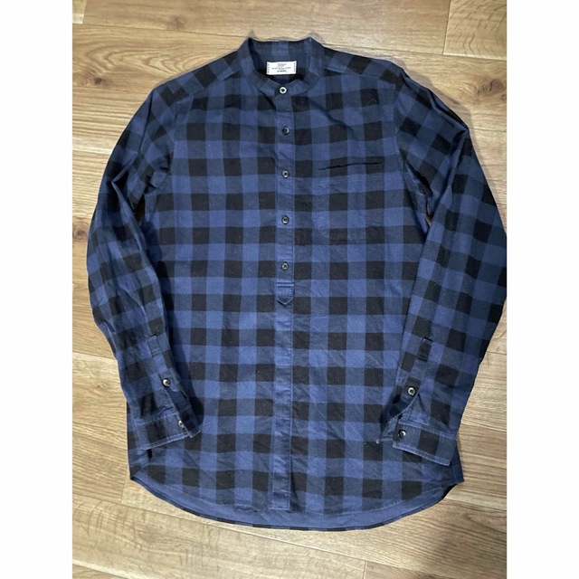 McGREGOR(マックレガー)のRag’s McGREGOR ブルーブラックシャツ メンズのトップス(シャツ)の商品写真