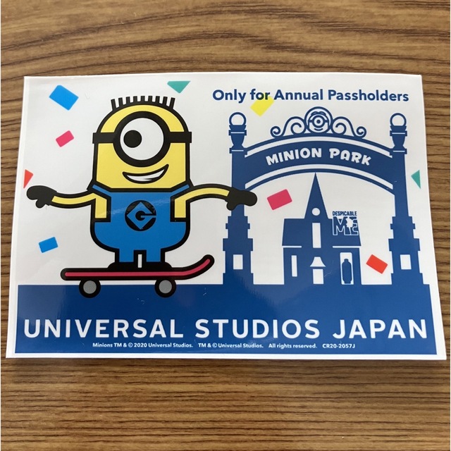 USJ(ユニバーサルスタジオジャパン)のUSJ  フイルムパスケース　6種類　コンプリート エンタメ/ホビーのコレクション(ノベルティグッズ)の商品写真