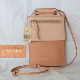 新品未使用 genten ゲンテン 2WAY お財布  スマホショルダー