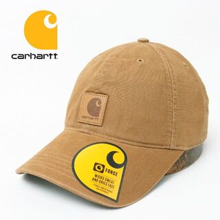 カーハート(carhartt)の新品 CARHARTT コットンキャバス ロ―キャップ ODESSA ブラウン(キャップ)