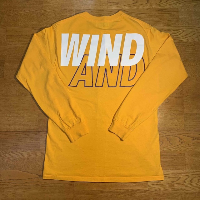 WIND AND SEA LONG ロンT ロングTシャツ イエロー XL