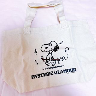 ヒステリックグラマー(HYSTERIC GLAMOUR)のヒステリックグラマー×スヌーピー コラボトートバッグ(トートバッグ)